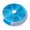 Blue-white, variant on 1pc Portable Pill Box Weekly Rotating Split Fruit Points Drug Carry With You Mini Medicine Boxs Medicine Travel Pillbox