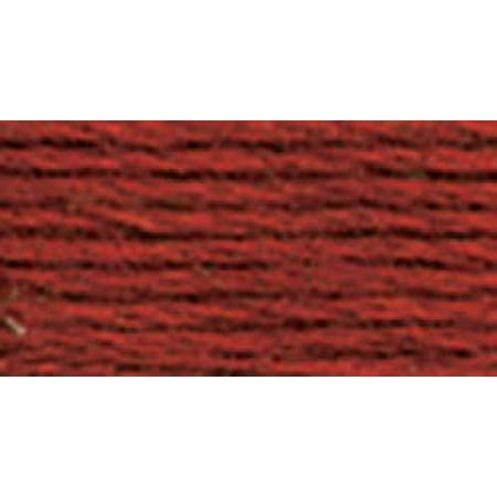 UPC: 0077540272303 | DMC Six-Strand Very Dark Terra Cotta Embroidery Cotton Yarn  8.7 Yd.  12 Count
