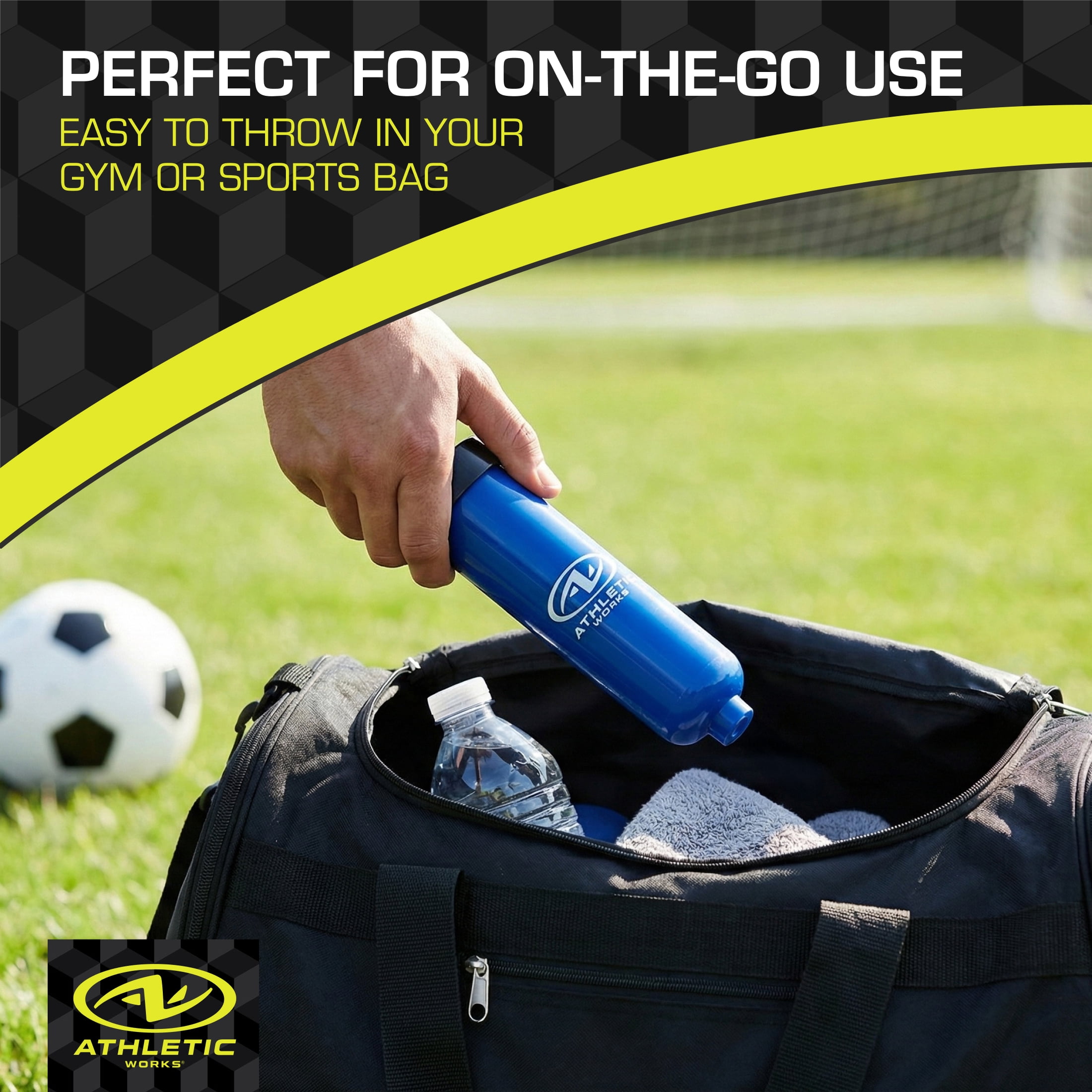Athletic Works 8 in. Manual Air Pump