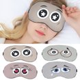 thumbnail image 4 of Coofit 2PCS Eye Mask Creative Cute Adjustable Light Block Eye Cover Blindfold for Sleep, 4 of 9