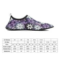 thumbnail image 3 of Grunge Graphic Flower Pattern Water Shoes Beach Slip-on Shoes for Men Women Swim Pool Yoga Surfing Sneakers Quick-Dry Sports Barefoot Shoes, 3 of 5