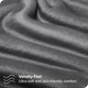 thumbnail image 2 of Bare Home Juego de Sábanas de Felpa Polar Ultra Suave, de Bolsillo Profundo, Tamaño Queen, Gris, 2 of 7