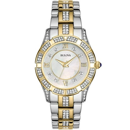 Watch Crystal Box - Women's 98L135 Crystal Bracelet Watch