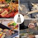 thumbnail image 4 of Trapeador BBQ YONGSHENG con 9 repuestos mango de madera para asar a la parrilla, 4 of 4