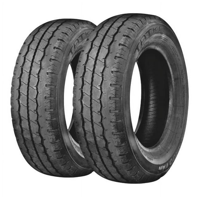 Paquete 2 Llantas TATKO 195R14 104R CARGO VAN