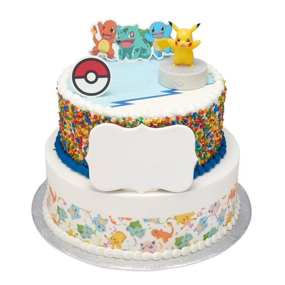 Pokemon Two-Tier Cake