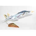 thumbnail image 2 of VF-142 Ghostriders F-14a (1977) Tomcat Model, 1/42 (18") Scale, Mahogany, Navy, Fighter, 2 of 8