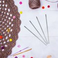 thumbnail image 2 of 50 alfileres de bloqueo para tejer, suministros para tapetes de crochet y tejidos., 2 of 6