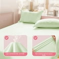 thumbnail image 3 of Hiroekza Disposable Non-Woven King Size Bed Sheet Set - Skin-fridly, Travel & Hotel Use, Portable, Thickened Green, 3 of 5
