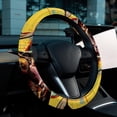 thumbnail image 6 of Dog Retro Steering Wheel Cover, 14.5 Inch, Printing, PVC Leather, Auto Accessories, Car Wheel Covers, 6 of 6