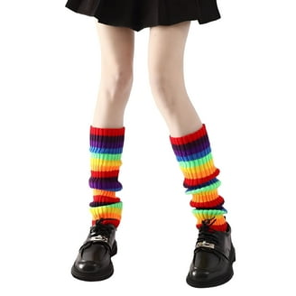 Leg Warmers Adult Neon Yellow - Walmart.com