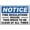 Warning Sign 1, variant on Notice This Space To Be Clear Sign 8"x12", Aluminum Tin Warning Signs for Home Outdoor Garden, Weatherproof Safety Sign for Facility