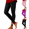 thumbnail image 5 of WREESH Women's Soft Comfort Leggings Athletic Pants Mid-Waist Yoga Pants Casual Running Leggings Black, 5 of 5