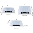 thumbnail image 5 of CEORPER Waterproof Double Side Fishing Tackle Box Fishing Hook Storage Organizers, 5 of 13