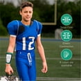 thumbnail image 4 of Pro Athletics Football Play Wristbands | Sports Playbook Band | Youth Quarterback Gear | Wristband Playbook | Softball Wristbands for Signs., 4 of 6