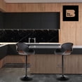 thumbnail image 4 of Banco Alto Silla Para Bar Barra Giratorio Ajustable Respaldo, 4 of 7
