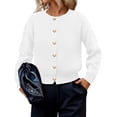 thumbnail image 1 of Cardigan PRETTYGARDEN Otoño 2025 Manga Larga para Mujer, 1 of 6