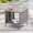Gray, variant on ACEGOSES Outdoor PE Rattan Side Table, Square Water-Proof Coffee HIPS Tabletop for Indoor and Outdoor,Gray