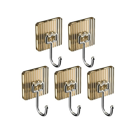 

Huam Key Holder 1/5Pcs Keep Tidy Wall-mounted Practical Hallway Keychain Holder Coat Scarf Hanging Hook