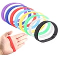 thumbnail image 4 of HUGFEGWE 24 Pcs 4” Assorted Colors Rubber Bands Long Lasting Wrapping Bands for Bottle, Wallet, Notebook, 8 colors CJB91-55683, 4 of 6