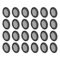 thumbnail image 1 of 24 Piezas de Cubiertas de Ventilación Circular Soffit 53mm/2.1" Cubierta de Ventilación de Acero Inoxidable Negra, 1 of 7