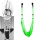 thumbnail image 4 of Pilates Belt Open Hip Stretch Split Split Pull Rope Back Cintura Aérea Yoga Trainer Green Sunnimix Entrenador de estiramiento de yoga, 4 of 7