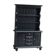 thumbnail image 2 of Xuanheng 1/12 Miniature Display Cabinet with Drawers and Doors for Sand Table Layout, 2 of 8