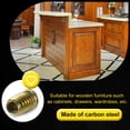 thumbnail image 4 of ziyahi 10Pcs Wood Insert Nut with Inside Outside Threads Carbon Steel Cabinet Closet Table M8 Hexagonal Threaded Nuts Furniture Fixing, 4 of 6