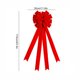 thumbnail image 4 of Lazos Navideños Colgantes Rojos de Tela para Decorar El Árbol de Navidad, Puertas, Paredes y Fiestas | 43,3 X 11,8 Pulgadas, 4 of 7