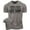 T-Shirt Warm Grey, variant on Gymish OutsourceLeg Day Funny Workout Gym T-Shirt for Men