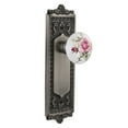 thumbnail image 4 of Nostalgic Warehouse Eadros_Psg_234_Nk Rose Porcelain Solid Brass Passage Door Knob Set -, 4 of 6