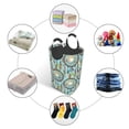 thumbnail image 5 of Lsque Boho Dreamcatcher 1 Laundry Basket, Laundry Hamper, Dirty Clothes Hamper for Laundry, Collapsible, Waterproof Laundry Baskets with Aluminum Handles for Laundry, Dorm, Family, 5 of 6