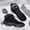 Black, variant on PEONAVET Men's Boots Boots for Men Casual Boots Motorcycle Combat Ankle Dress Boots Mens - Summer