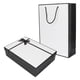 thumbnail image 2 of Presente Cajas De Regalo, Caja De Regalo De Papel Rectangular, Cajas De Regalo Cinta Bowknot Caja De Regalo Blanca Negra Con Bolsa Para Boda Fiesta De Cumpleaños De Halloween, 2 of 5
