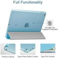 thumbnail image 3 of Case for iPad 9.7 Inch 2018 iPad 6th Generation Case / 2017 iPad 5th Generation Case, Slim Auto Sleep/Wake Lightweight Smart Cover with Translucent Frosted Back Case for iPad 9.7 BLUE, 3 of 8
