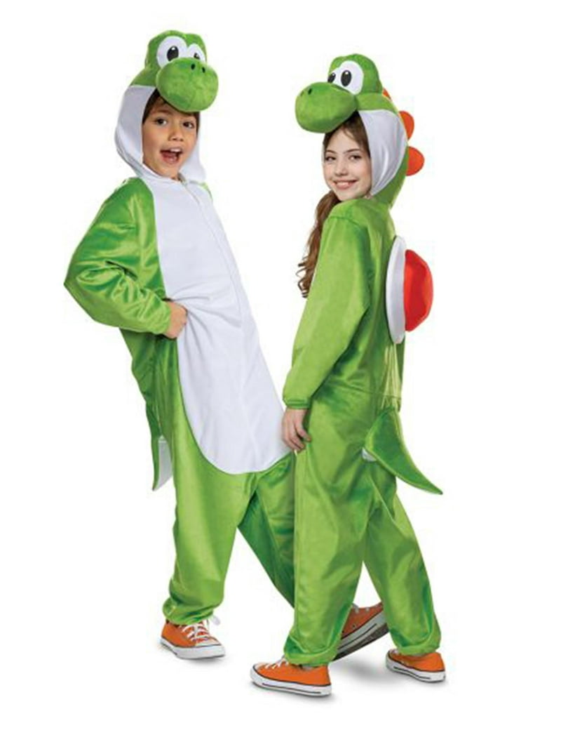 Disguise Super Mario Bros. Yoshi Hooded Child Jumpsuit