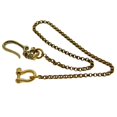 thumbnail image 4 of Cadena Eslabón con Gancho de Cráneo de Hebilla de Herradura de Cobre estilo Hip Hop Decoración para Jeans Bolso Macarena Los hombres refrescan la cadena del pantalón, 4 of 8