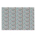 thumbnail image 1 of Dessert Cutting Board, Repeating Pattern of Yummy Cupcakes with Rose and Cherry Toppers on Hearts Backdrop, Decorative Tempered Glass Cutting and Serving Board, Large Size, Multicolor, by Ambesonne, 1 of 1