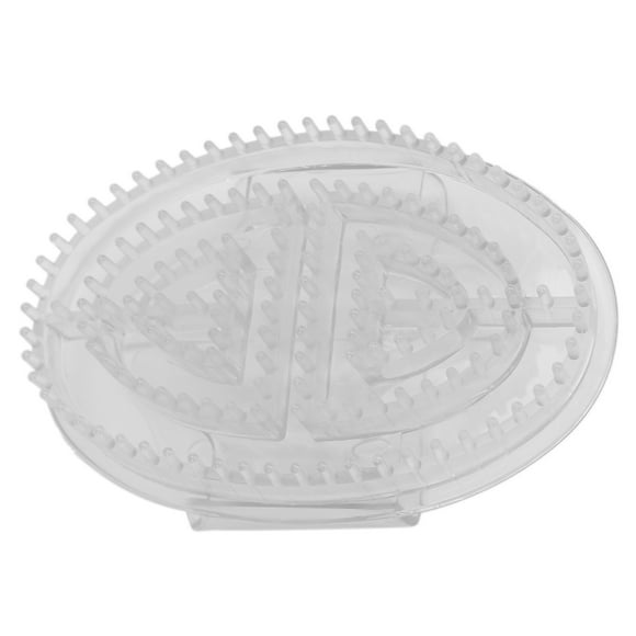 Meridians Essential Oil Brush, Transparent Body Brush for Lymphatic Detoxification