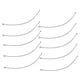 thumbnail image 4 of Cuerda antipérdida para carcasa de coche RC, 10 piezas de acero RC, clip antipérdida, cuerda antipérdida, repuesto de cuerda antipérdida, construido para durar, 4 of 14
