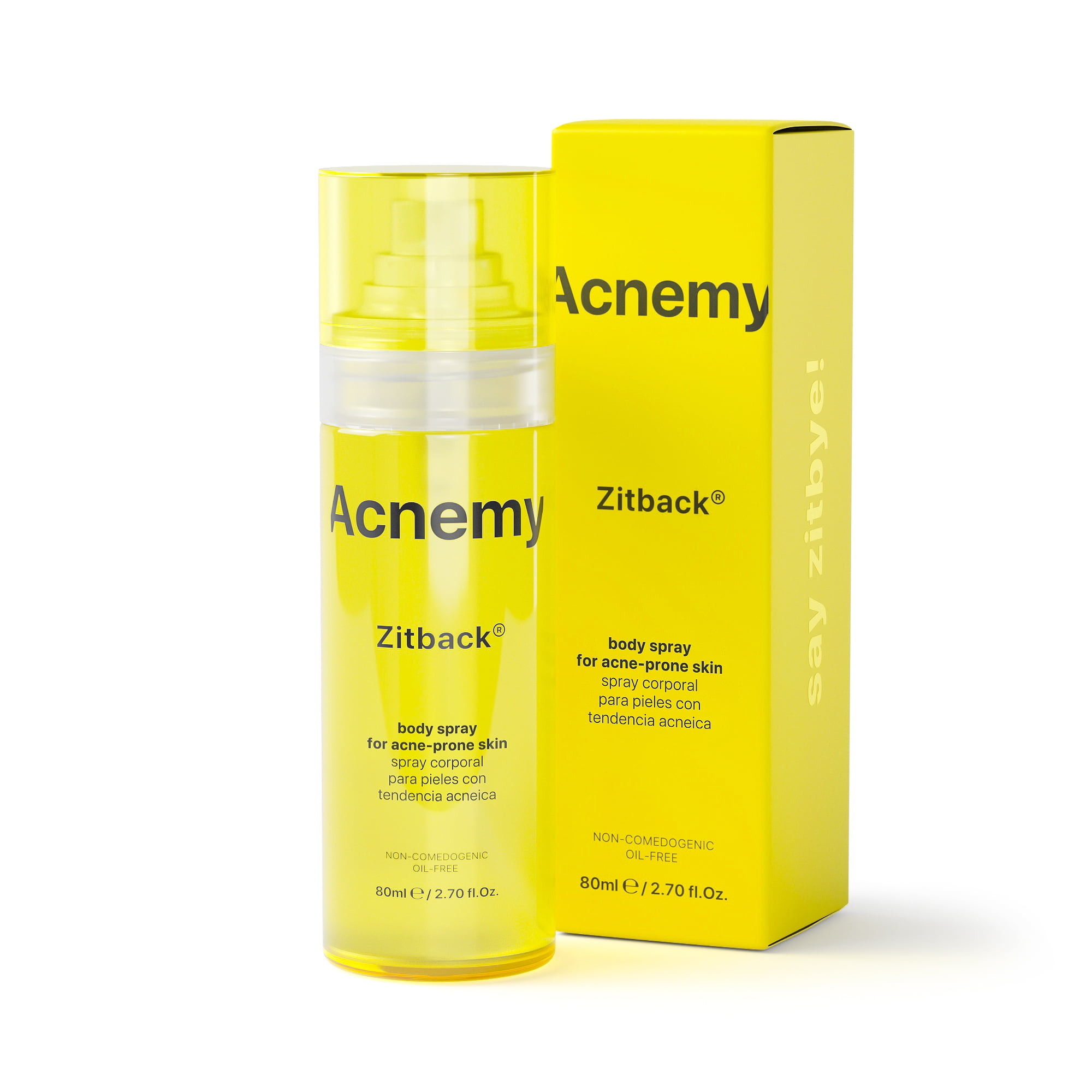 Acnemy Zitback Body Spray for AcneProne Skin