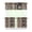 White-72, variant on Nordic Style Kitchen Curtains Set 3-Piece Boho Bohemian Tier and Valance Set Rustic Artistic Window Curtains for Dining Room or Bathroom