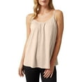 thumbnail image 1 of WZXFASHION Women's Solid Color Back Bottom Bottom Yoga Loose Vest Top Shapers A XXXXXXL, 1 of 5