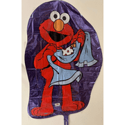 ELMO with BLANKET SESAME Street Balloon • Large Shape Foil Mylar Balloon • Party Supplies Decorations Foil Mylar Balloon