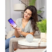 iHome Bluetooth Alarm Clock with 5W USB Charger