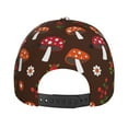 thumbnail image 6 of Haiem Woodland Mushroom Baseball Cap Dad Hat Cotton Soft Adjustable Fashion Hats for Men Women Unisex Style Headwear, 6 of 9