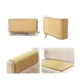 thumbnail image 3 of 1 Packs Cat Scratching Mat, Sisal Cat Scratch Pad Mats for Indoor Cats, Cats Wall Scratcher Kitten Floor Rug with Sticky Tape, Furniture Protector, 3 of 13