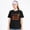 Black-28, variant on Unisex Cotton T-Shirt More Witch Than Teacher Graphic Tee, Casual School Halloween Shirt