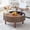 Walnut Black, variant on MIYZEAL 31.5" Round Lift Top Coffee Table with Storage, Fluted Mid Century Modern Wooden Center Table with Hidden Compartment, Coffee Table for Living Room, Apartment, Office(Walnut)