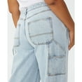 thumbnail image 3 of Cotton On Plus Size Trendy Carpenter Jeans Barlee Blue 16W B4HP, 3 of 4